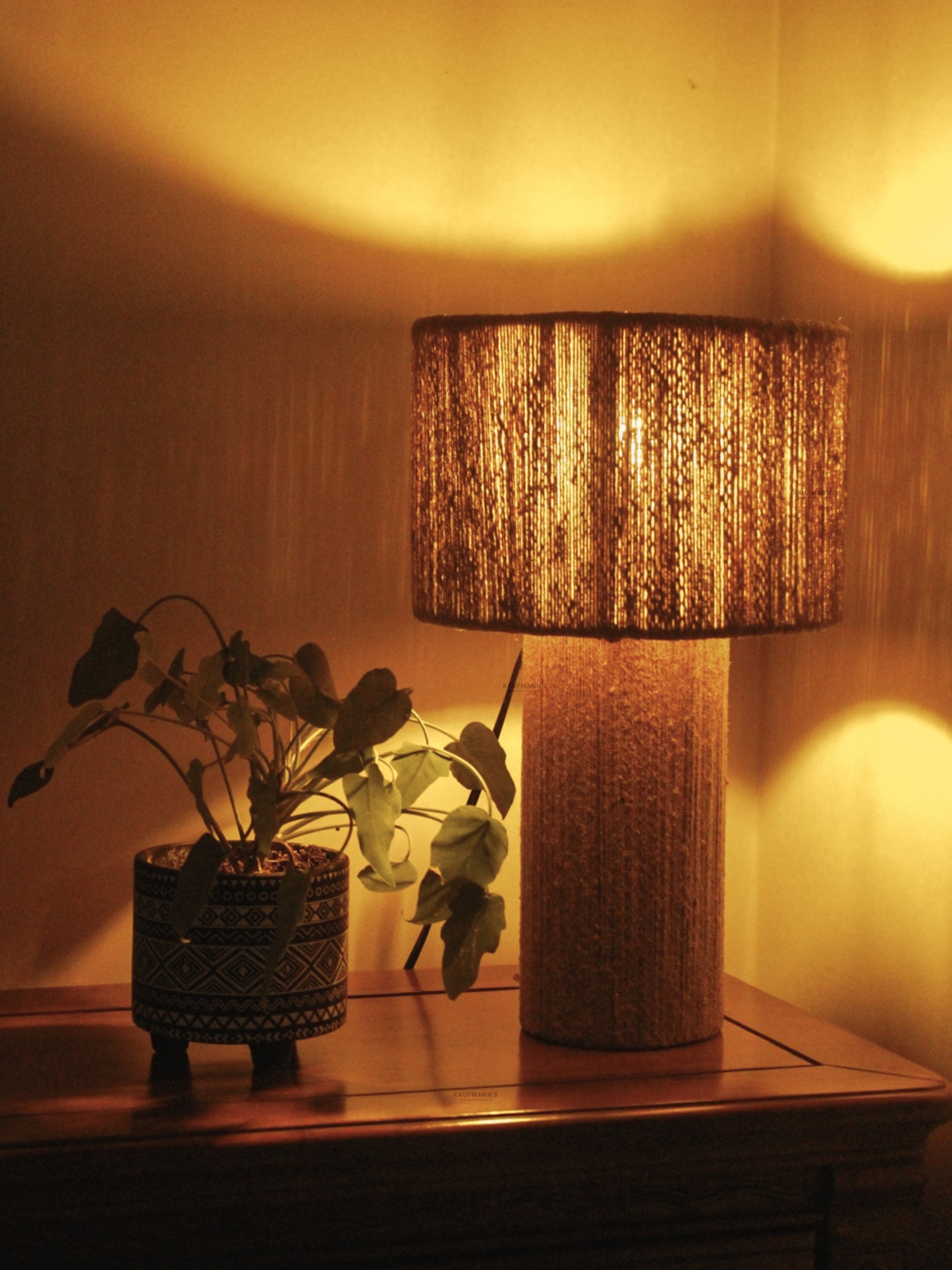 Jute Table Lampshade