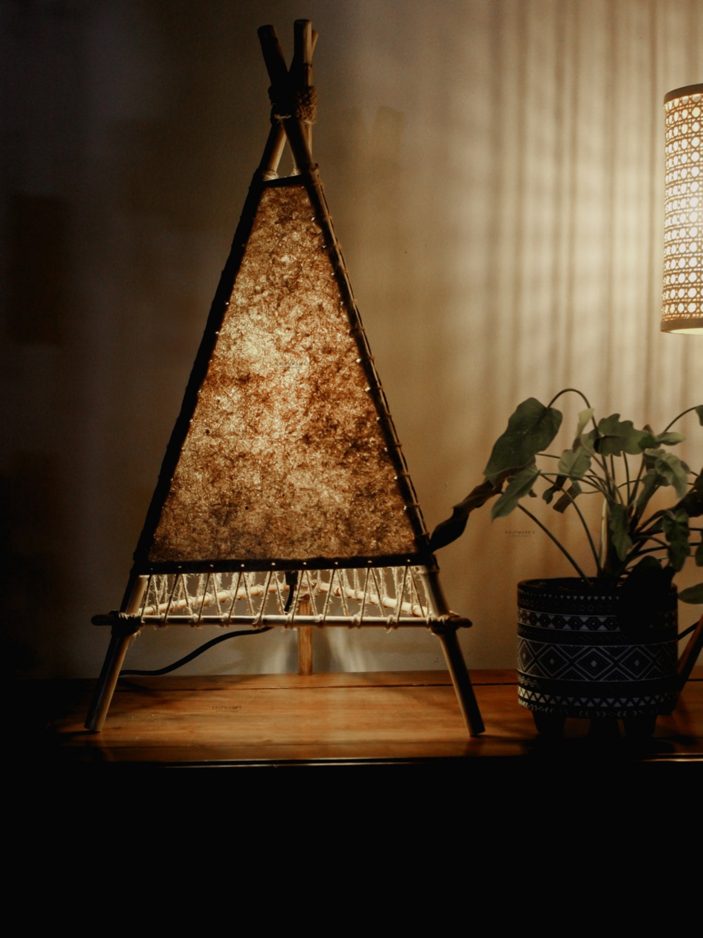 Banana Fiber Lampshades