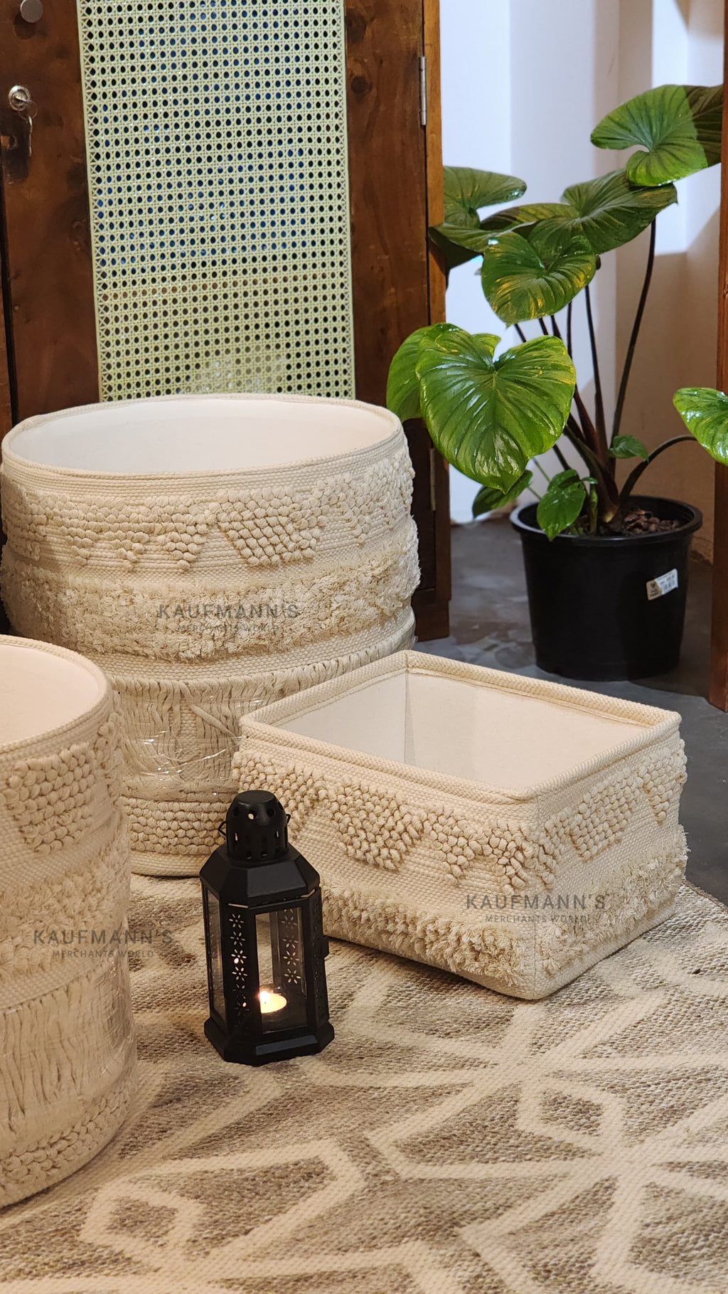 Macrame Basket Set of 4