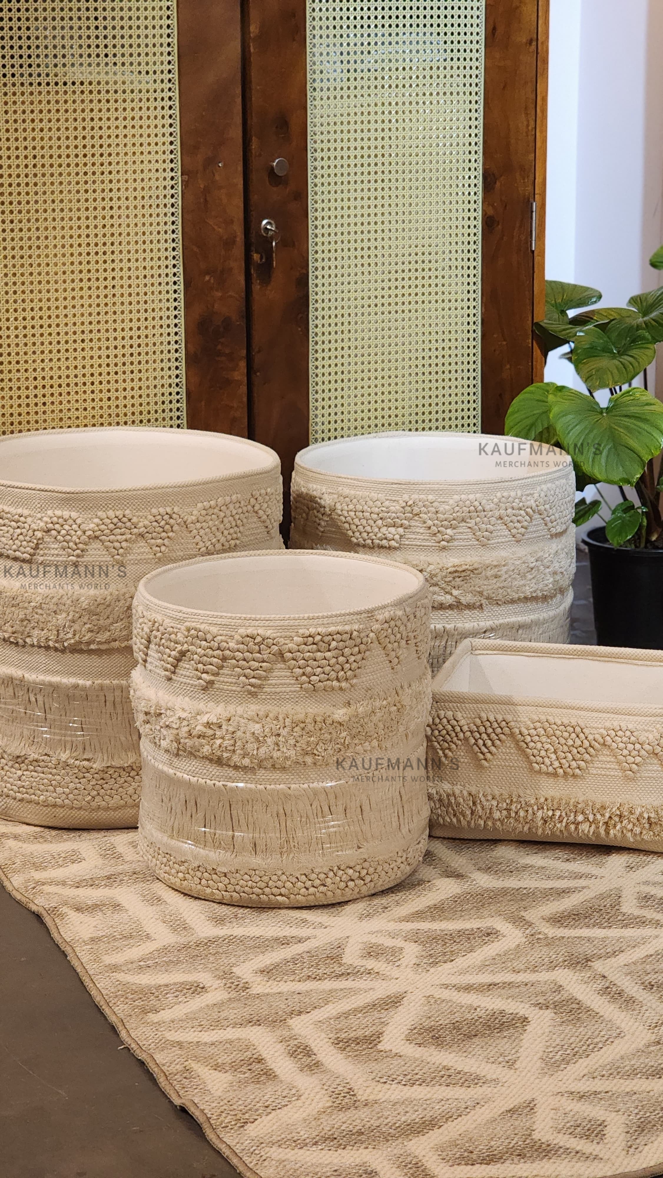 Macrame Basket Set of 4