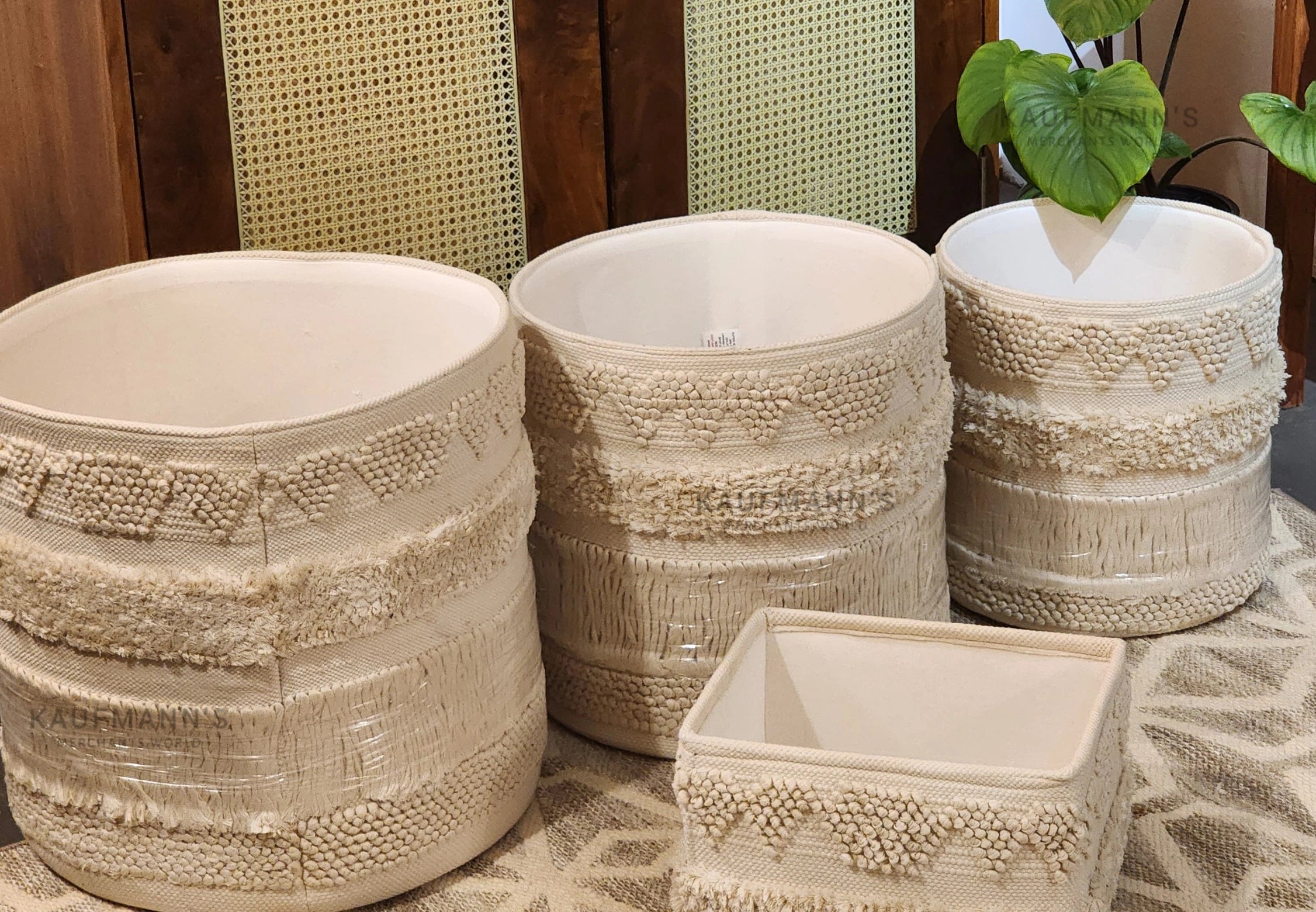 Macrame Basket Set of 4