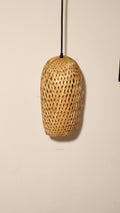 Pineapple Bamboo Lampshades with Bulb Holder Set