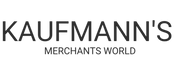 Kaufmann's Merchants World logo on a white background
